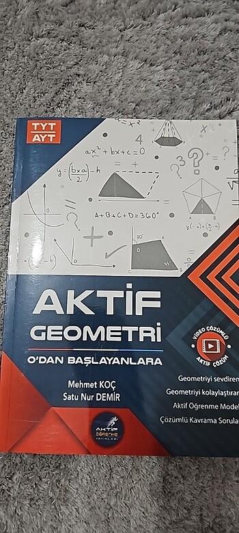 aktif geometri tertemiz çiziksiz bomboş 