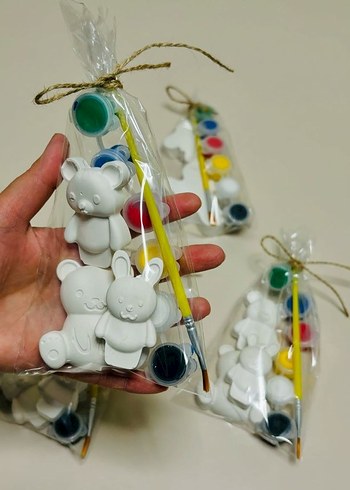 Beyaz Dinozor Boyama Seti - Görsel 8