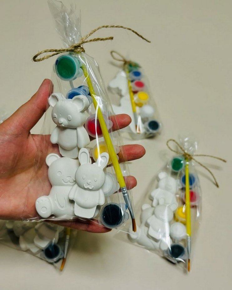 Beyaz Dinozor Boyama Seti - Görsel 2