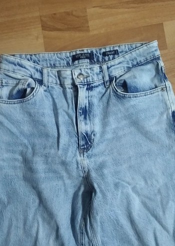 LC Waikiki LC Waikiki Mavi Pastel Midi Kadın Kot Pantolon