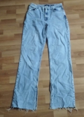 LC Waikiki Mavi Pastel Midi Kadın Kot Pantolon