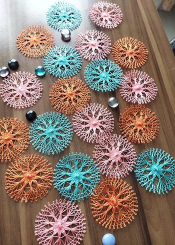 İğne oyası havlu kenarı - Görsel 2