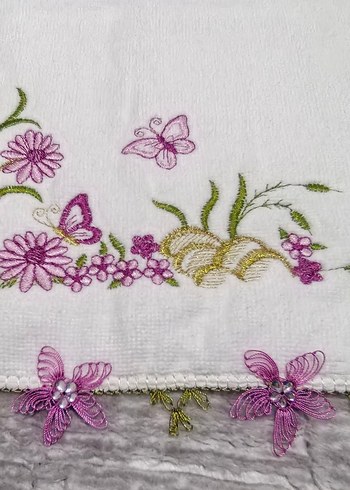 İğne oyası havlu - Görsel 11