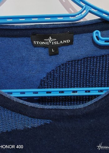 STONE ISLAND Kamuflaj Desenli Uzun Kollu Erkek Kazak - Görsel 2