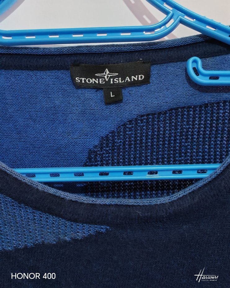 STONE ISLAND Kamuflaj Desenli Uzun Kollu Erkek Kazak - Görsel 2