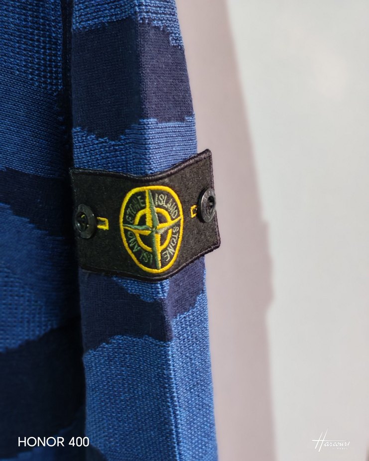 STONE ISLAND Kamuflaj Desenli Uzun Kollu Erkek Kazak - Görsel 3