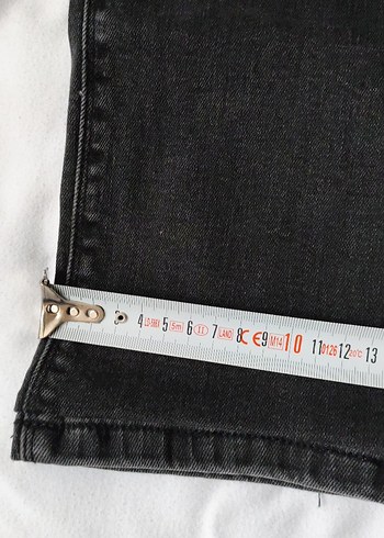 Gri Baskılı Dar Kesim Erkek Kot Pantolon - Görsel 5