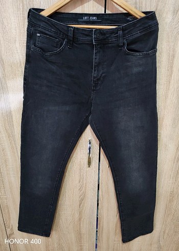 Gri Baskılı Dar Kesim Erkek Kot Pantolon - Görsel 8