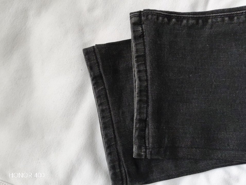 Gri Baskılı Dar Kesim Erkek Kot Pantolon - Görsel 4