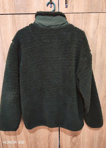 Erkek Kahverengi Fermuarlı Polar Ceket - Görsel 2