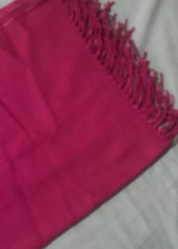 Diğer Pembe Parlak Dökümlü Kadın Şal