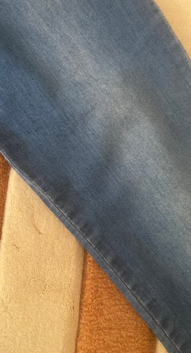 Kadın Mavi Denim Midi Boy Kot Pantolon - Görsel 4