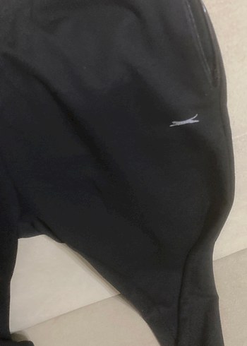 Siyah Erkek Sweatshirt, Bisiklet Yaka, Uzun Kollu eşofman takımı - Görsel 4