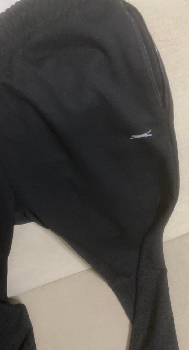 Siyah Erkek Sweatshirt, Bisiklet Yaka, Uzun Kollu eşofman takımı - Görsel 4