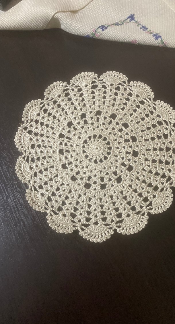 El Yapımı  kahve sunum peçetesi - Görsel 3