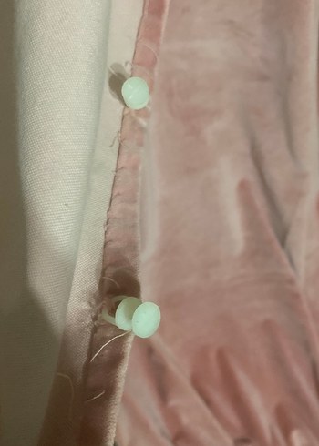 Pembe Yumuşak  fon perde - Görsel 2