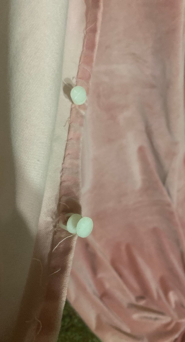 Pembe Yumuşak  fon perde - Görsel 2