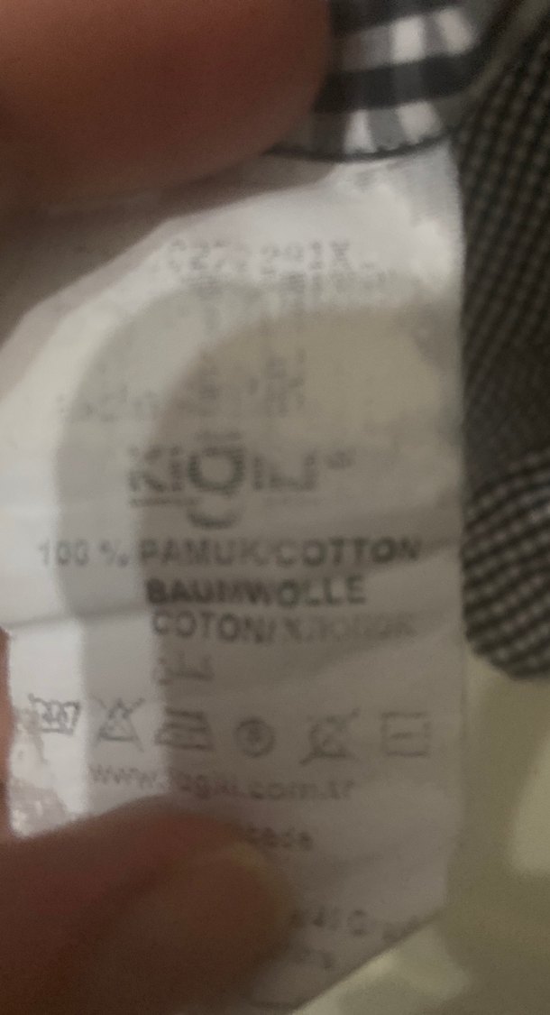 Gri Pamuklu Erkek Uzun Kollu Gömlek - Görsel 5