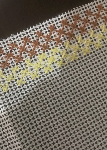 Bej İşlemeli 28cm 6 tane örtü - Görsel 3