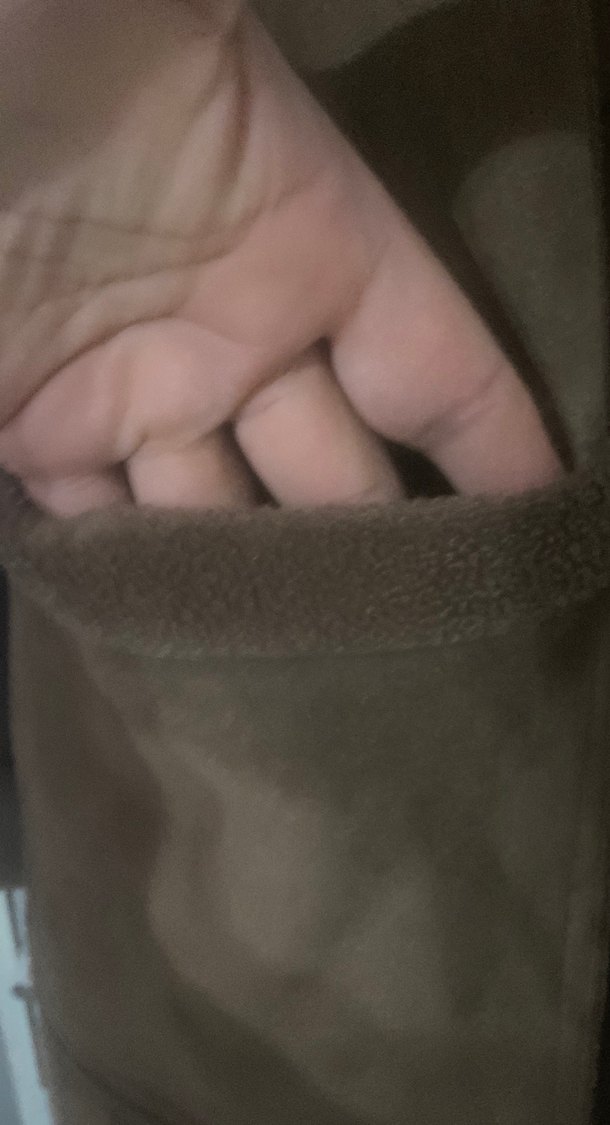 Uzun Süet Kadın Kabanı - Görsel 3