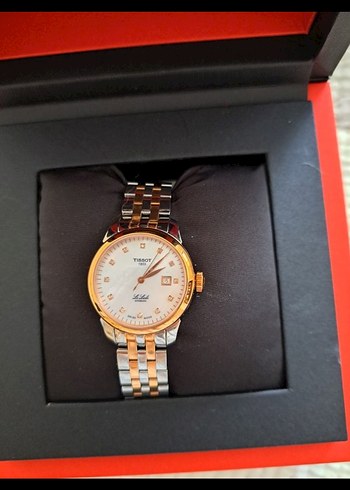  Beden altın Renk tissot pırlantalı bayan saat 29mm