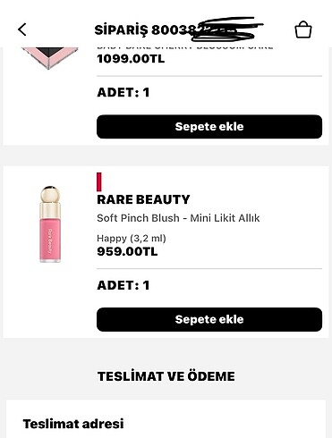 Rare beauty happy allık