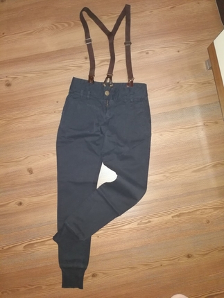 Zara askılı pantolon