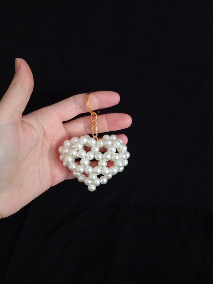 Kalp Anahtarlık 3 boyutlu - Görsel 2