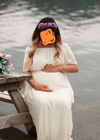 Trendyol & Milla Hamile elbisesi 40 beden
