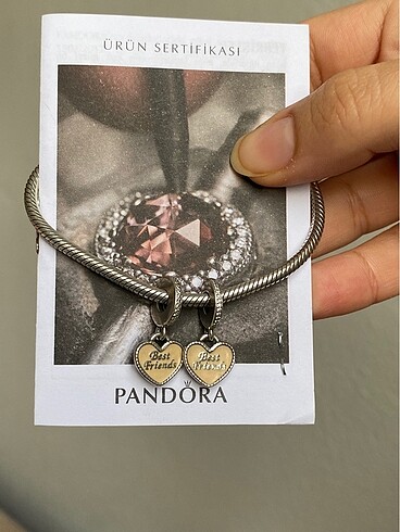 Pandora best friends Charm