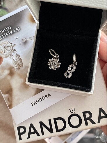  Beden gri Renk Pandora charm