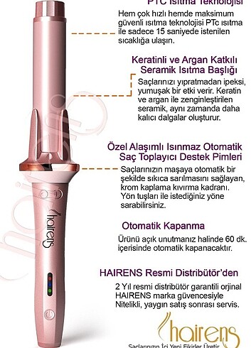  Beden Hairens 32 mm saç maşası
