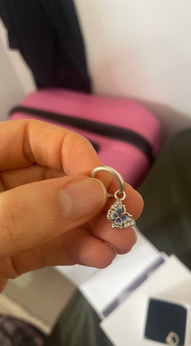 Pandora Kelebekli küpe - Görsel 3