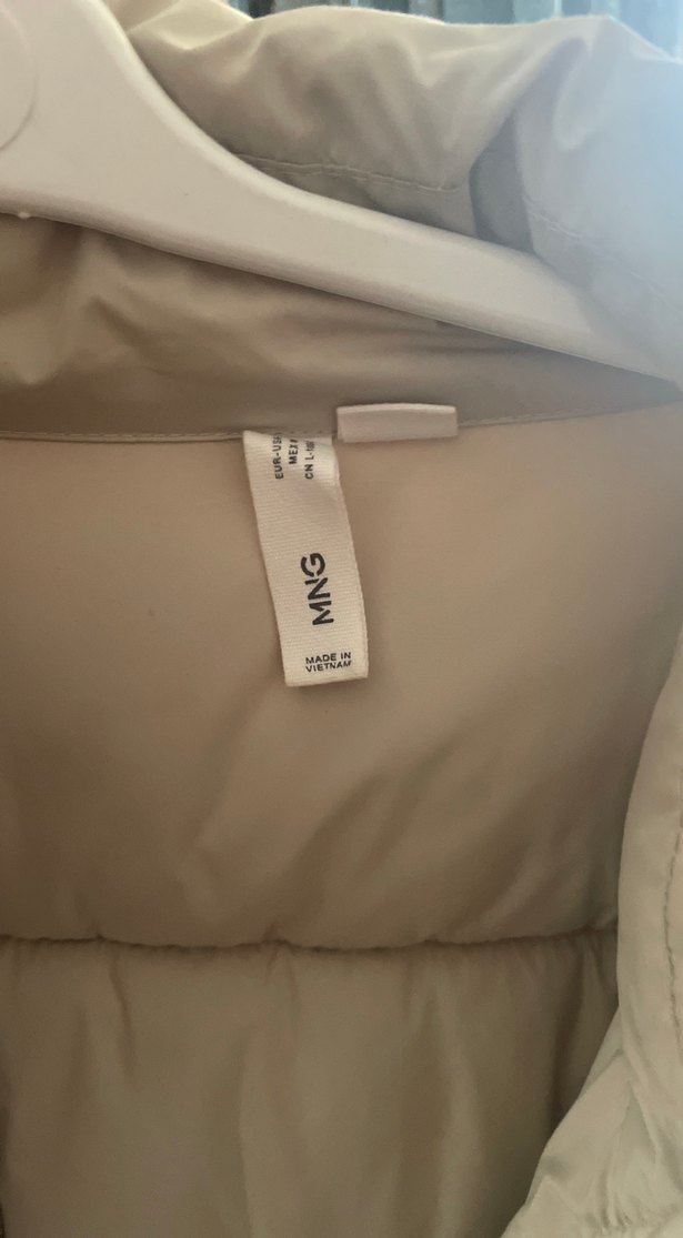 mango Fermuarlı Kadın Puff Yelek - Görsel 2