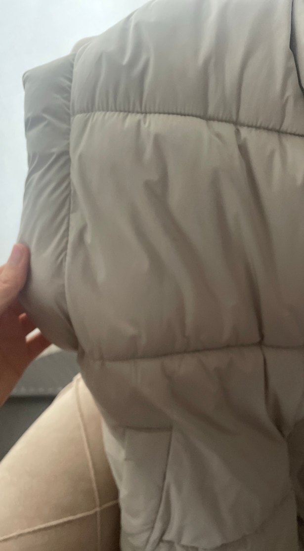 mango Fermuarlı Kadın Puff Yelek - Görsel 4