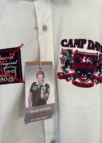 Uzun Kollu Beyaz Pamuklu Erkek Gömlek - Görsel 2