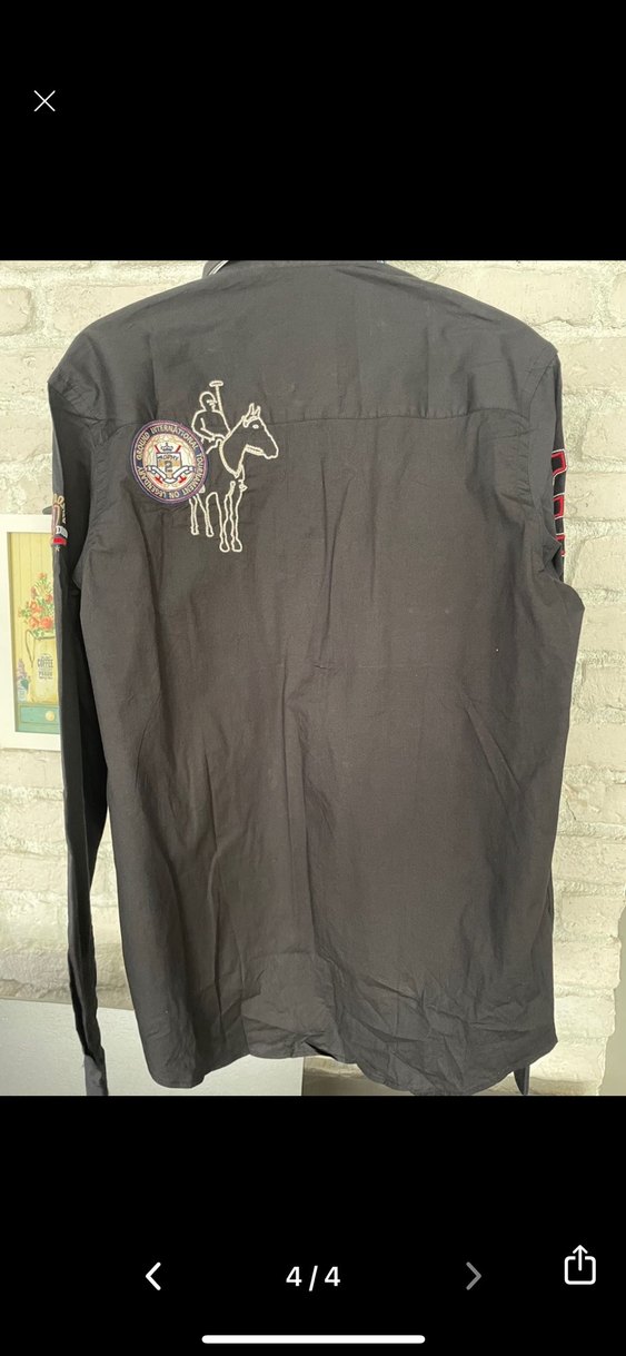 Düğmeli Uzun Kollu Erkek Gömlek - Görsel 4