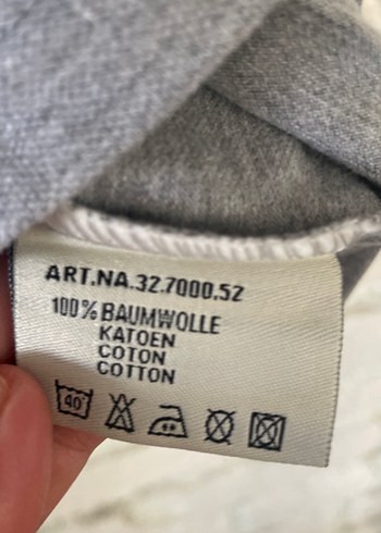 Gri Erkek Polo Tişört Düğmeli Yakalı - Görsel 10