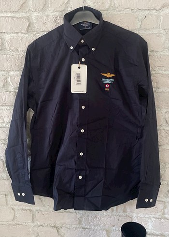 Düğmeli Siyah Uzun Kollu Erkek Gömlek - Görsel 5