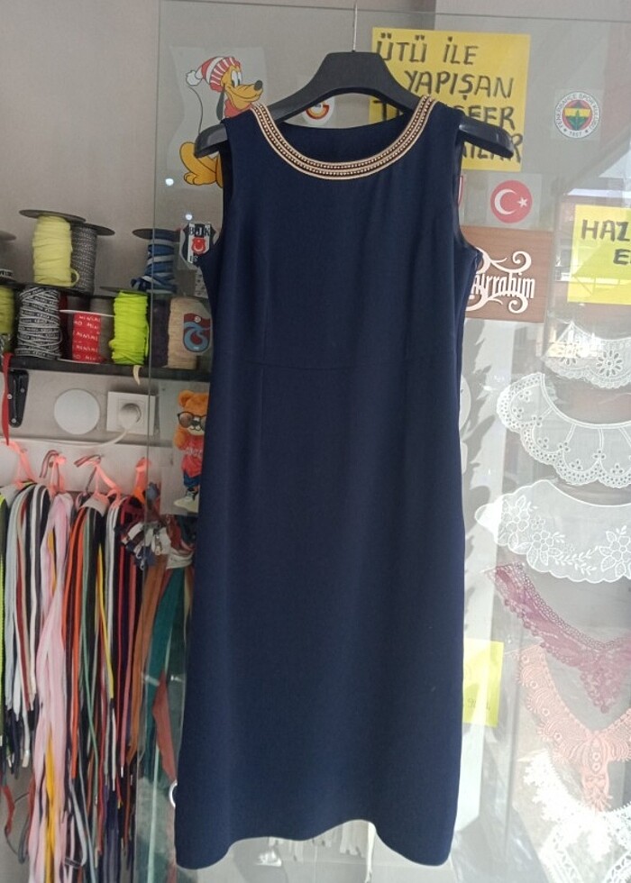 Midi İç Elbise ve Ceket Takımı - Görsel 2