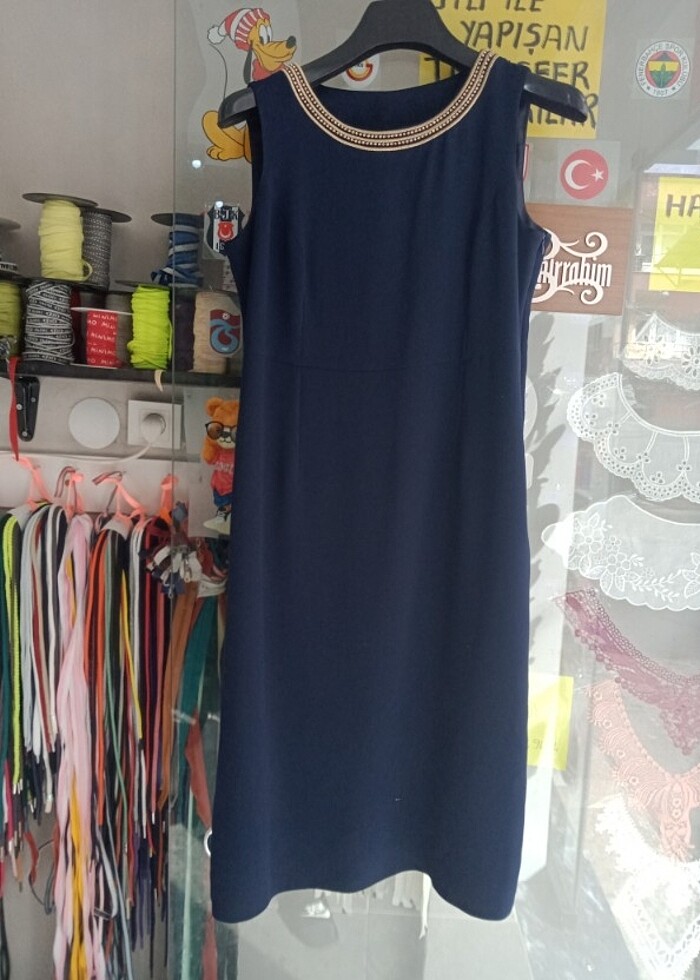 Midi İç Elbise ve Ceket Takımı - Görsel 5