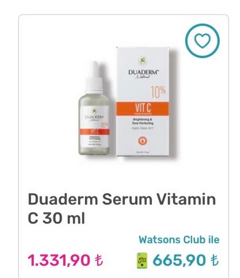 Duaderm %5 Vitamin C Aydınlatıcı Serum sıfır - Görsel 4