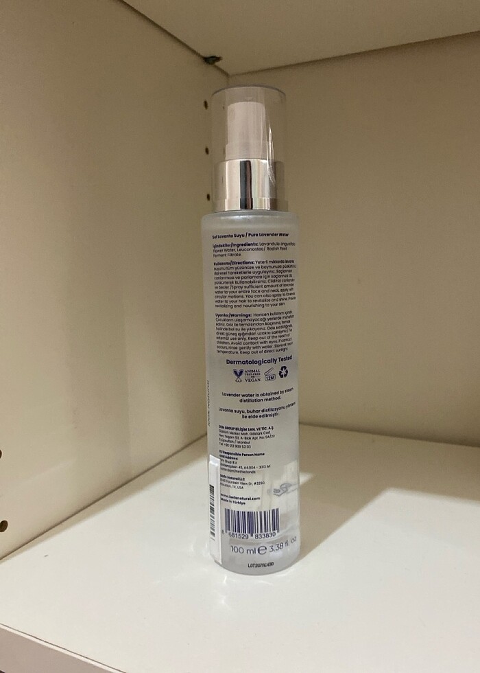 badenatural saf lavanta suyu - Görsel 2