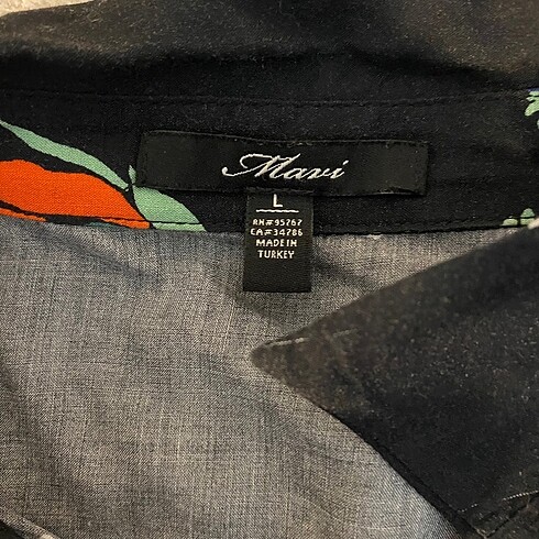 Mavi Jeans mavi gömlek