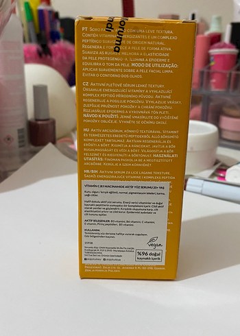 Beden Ziaja Vitamin C.B3 Yenileyici Yüz Serumu sıfır