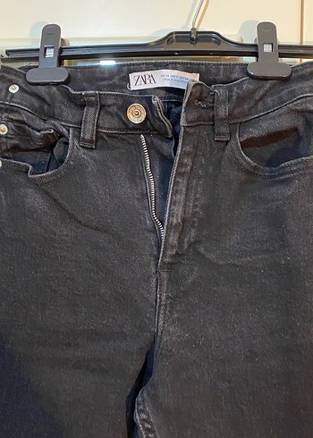 Zara Siyah Skinny Midi Jean pantolon - Görsel 4