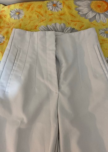 zara beyaz pantolon - Görsel 5