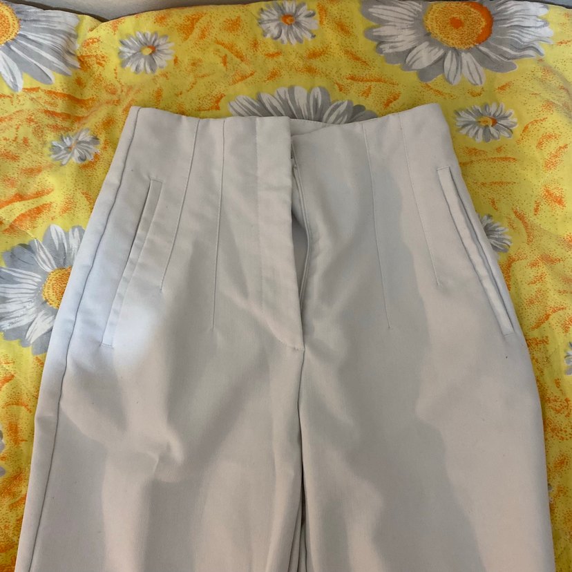 zara beyaz pantolon - Görsel 5