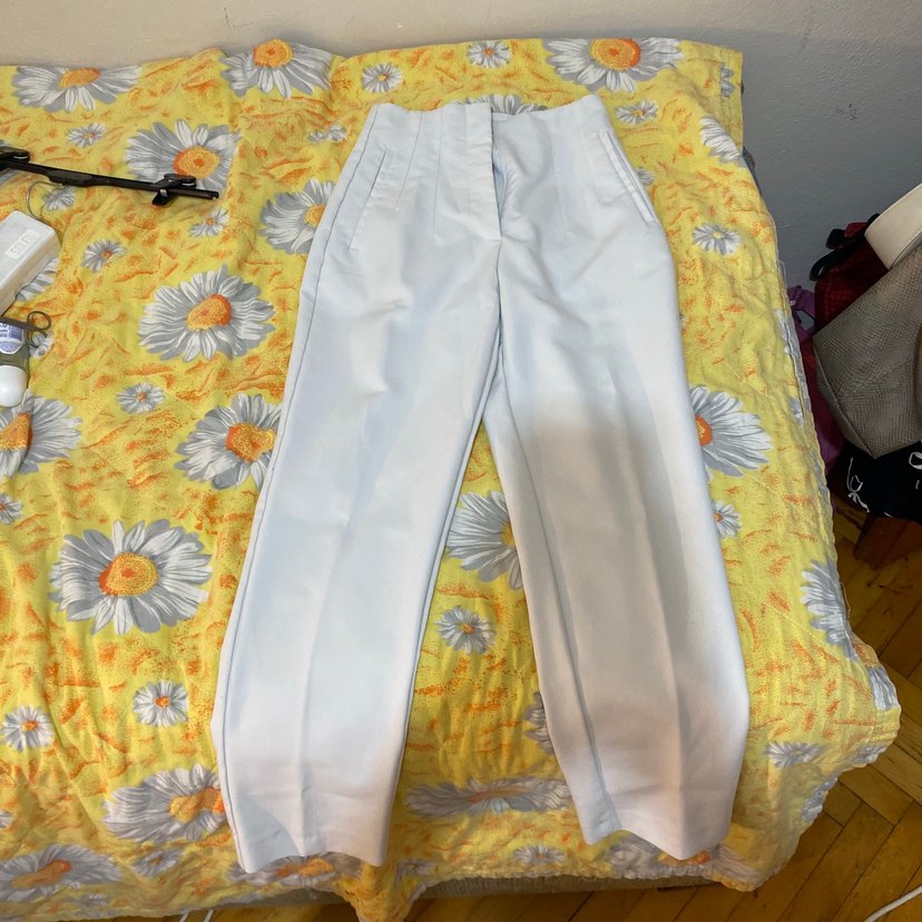 zara beyaz pantolon - Görsel 2