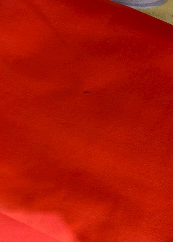 Gusto Düğmeli Kırmızı Midi Kumaş Pantolon - Görsel 6